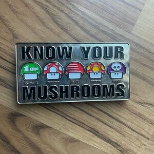 Mario Mushrooms Belt buckle